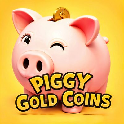 Piggy Gold Coins